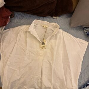 Classic White Women's Blouse